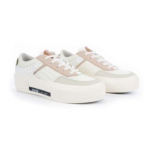 Tênis Coca-Cola Shoes Daytona Key Atb Off White/Tan