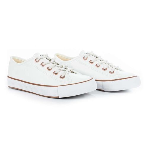 Tênis Street Martha Branco Cobre