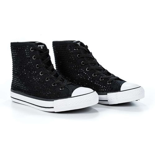 Tênis Feminino Botinha Street Ana Clara Preto