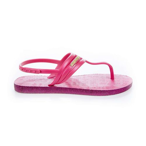 Chinelo Coca-Cola Shoes Glitter Fancy Shine Pink