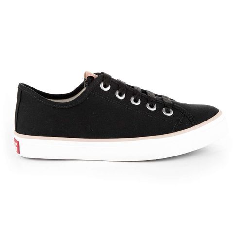Tênis Coca-Cola Shoes Stream Canvas Preto