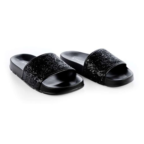 Chinelo Slide Street Tais Preto