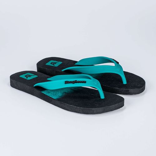 Chinelo Hang Loose String Preto Verde