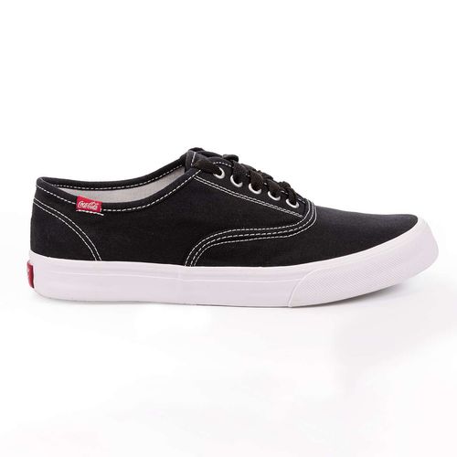 Tênis Coca-Cola Shoes Kick Summer Preto Cinza