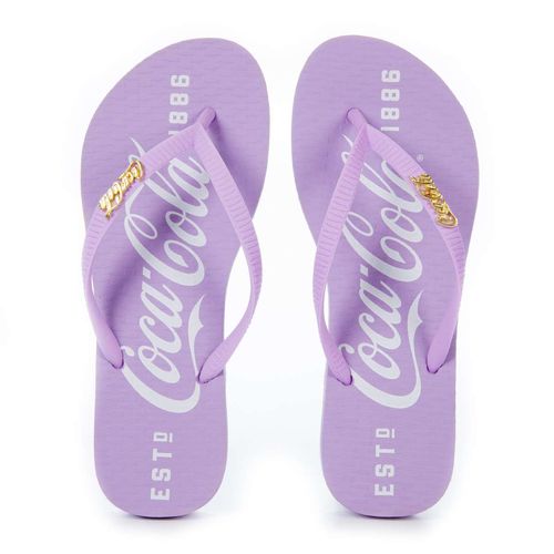 Chinelo Coca-Cola Shoes 1886 Lilas