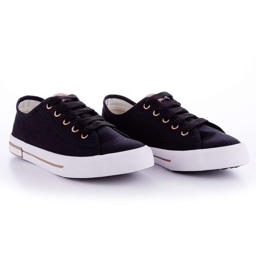 Tênis Coca-Cola Shoes Veneza Canvas Preto