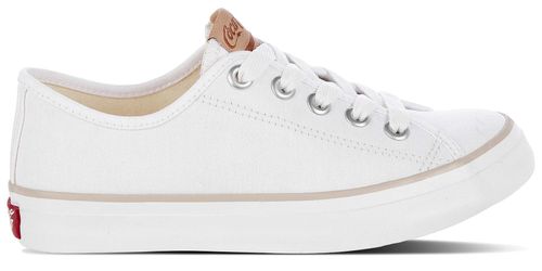Tênis Coca-Cola Shoes Stream Canvas Branco