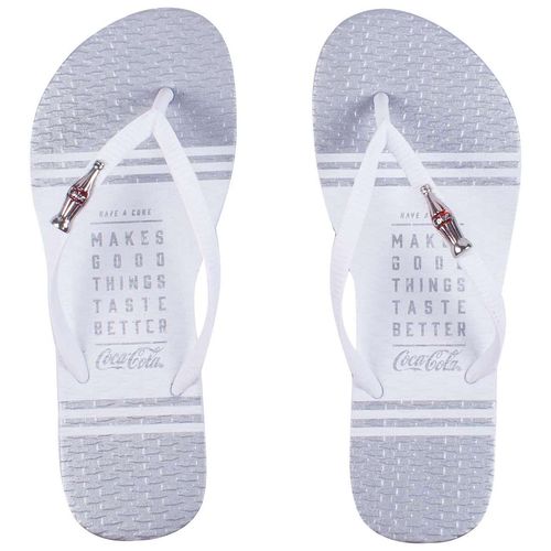 Chinelo Coca-Cola Glow Branco