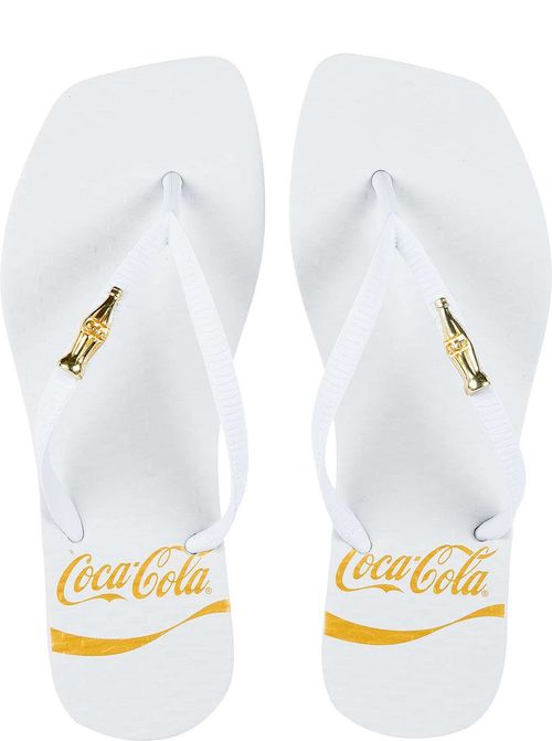 Chinelo Coca-Cola Madison Branco