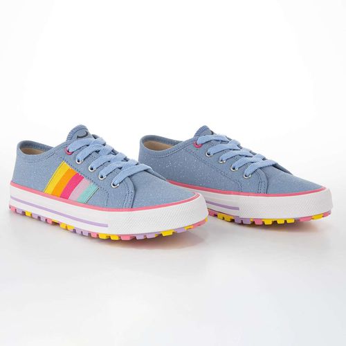 Tênis Infantil Diversão Mini Iris Jeans