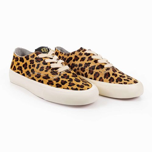 Tênis Colcci 003 Leather Onça