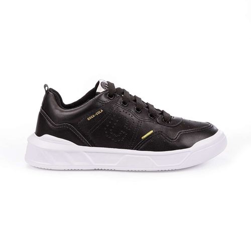 Tênis Coca-Cola Shoes Soho Varsity Preto
