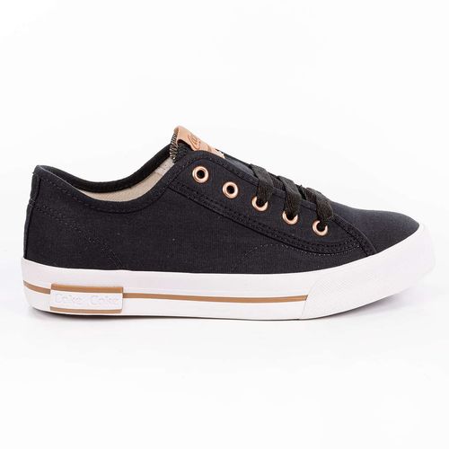 Tênis Coca-Cola Shoes Veneza Canvas Preto