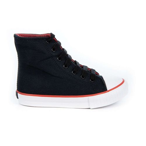 Tênis Infantil Diversão Colored Preto Vermelho