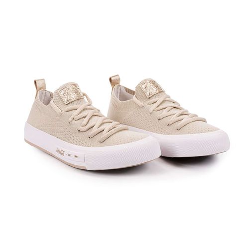 Tênis Coca-Cola Shoes Daytona Sunset Knit Areia
