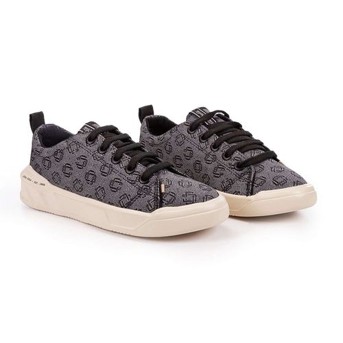 Tênis Coca-Cola Shoes Soho Monogram Preto