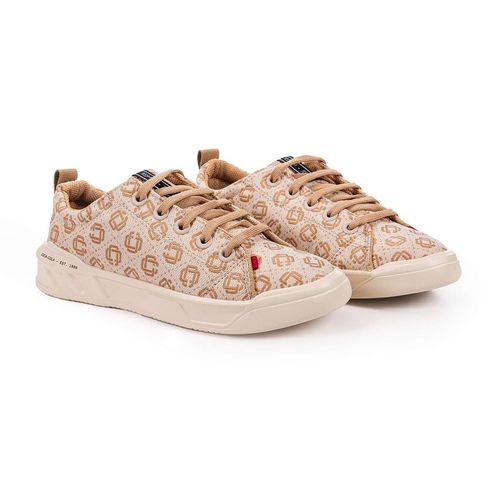 Tênis Coca-Cola Shoes Soho Monogram Areia