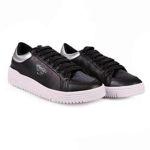 Tênis Coca-Cola Shoes March Moon Preto