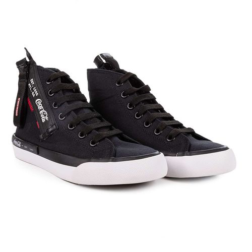 Tênis Coca-Cola Shoes Atlanta Hype Zipper Preto