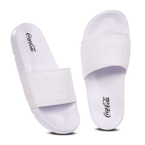 Chinelo Slide Coca-Cola Shoes Groove Branco