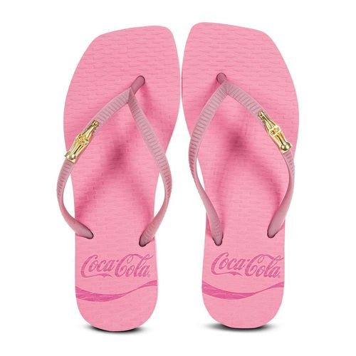 Chinelo Coca-Cola Madison Rosa Claro Rose