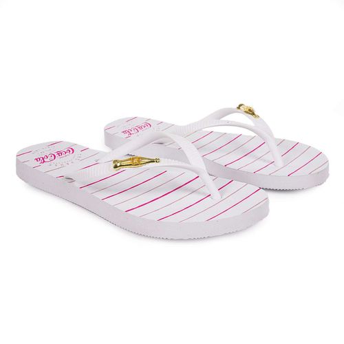 Chinelo Coca-Cola Oita Branco