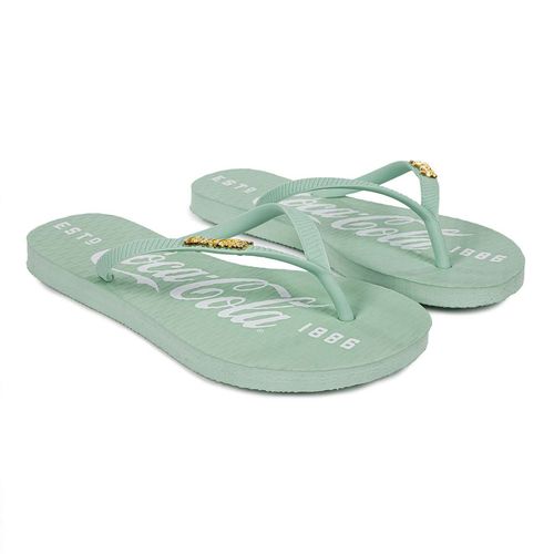 Chinelo Coca-Cola 1886 Feminino Verde Claro