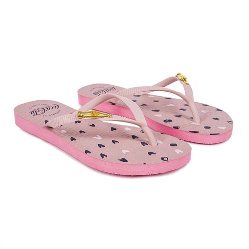 Chinelo Coca-Cola Herz Rosa Claro