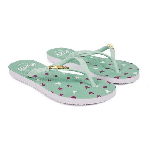 Chinelo Coca-Cola Herz Branco Verde