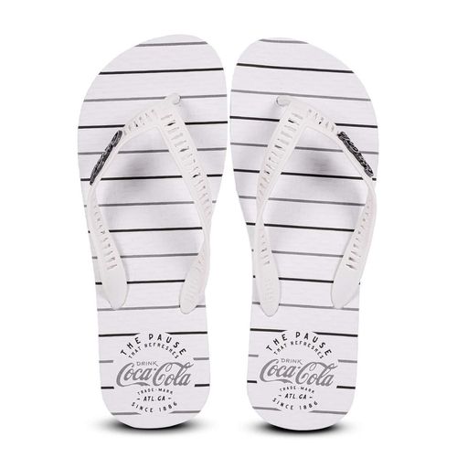 Chinelo Coca-Cola Weston Branco