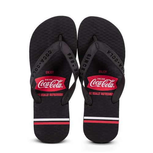 Chinelo Coca-Cola Hanson Preto
