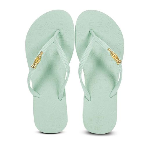 Chinelo Coca-Cola Square Sandal Way Verde Claro