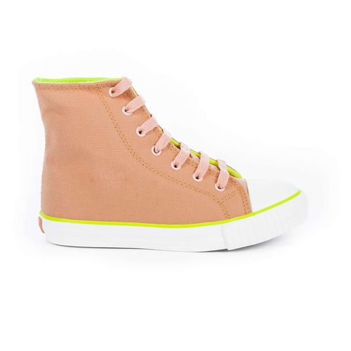 Tênis Infantil Diversão Colored Coral Neon