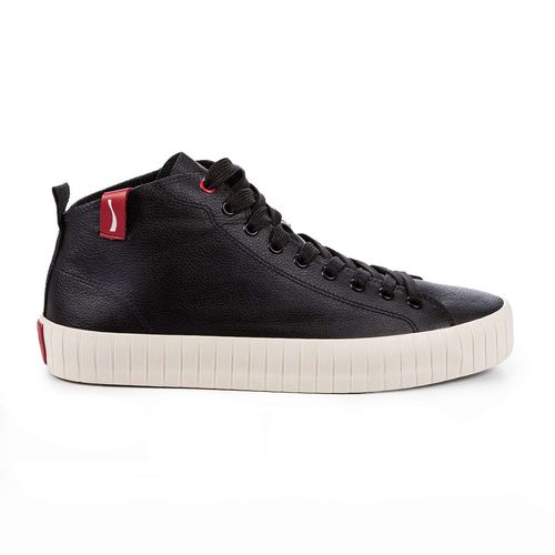 Tênis Coca-Cola Shoes Canton Leather Preto