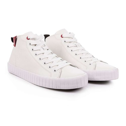 Tênis Coca-Cola Shoes Canton Leather Branco