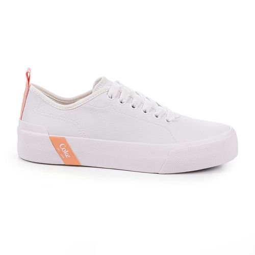Tênis Coca-Cola Shoes Charlotte Town Branco