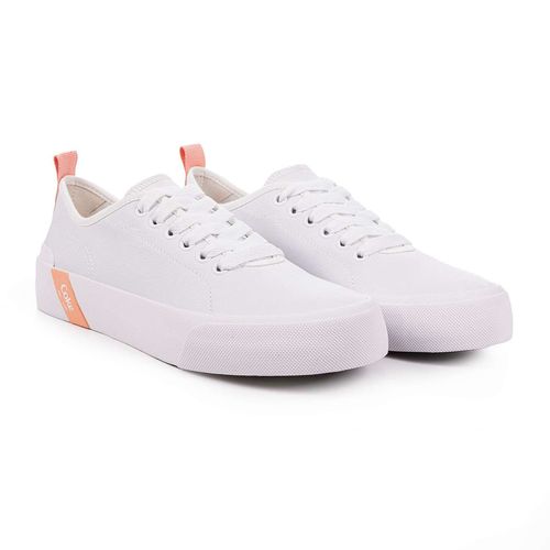 Tênis Coca-Cola Shoes Charlotte Town Branco