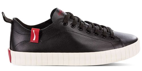 Tênis Coca-Cola Shoes Houston Leather Preto