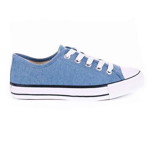 Tenis Street Basic Color Jeans Preto