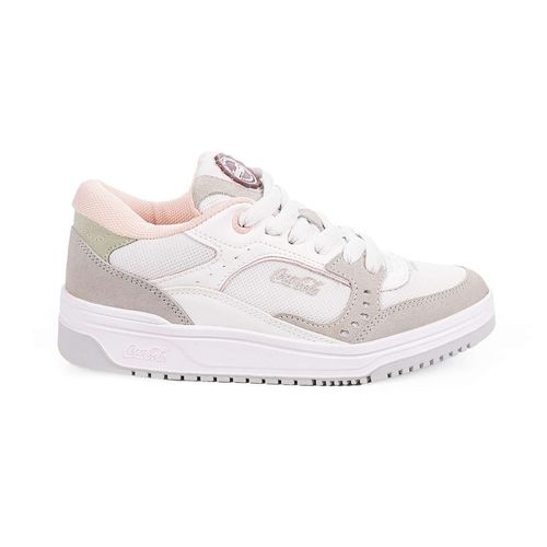 Tênis Coca-Cola Shoes March Y2K Branco Cinza