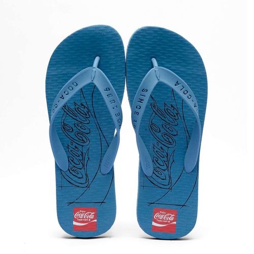 Chinelo Coca-Cola Belfast Denim