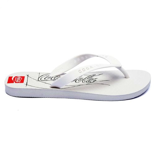 Chinelo Coca-Cola Belfast Branco