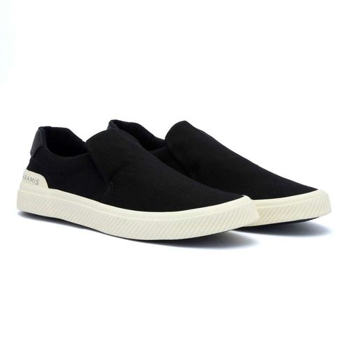 Tênis Aramis Daily Slip Canvas Preto/ Off