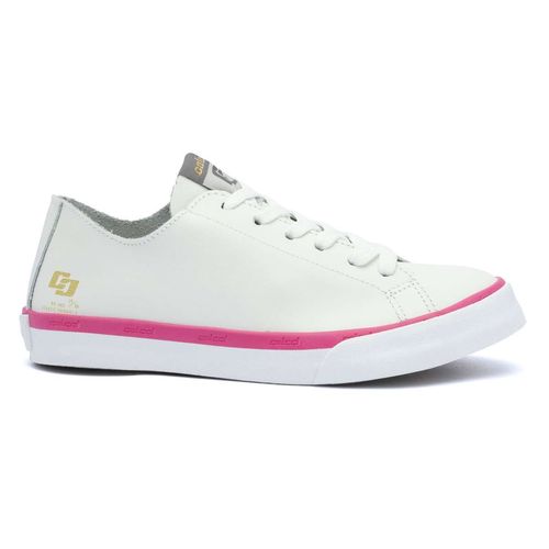 Tênis Feminino Colcci F Simple Novus Branco Rosa