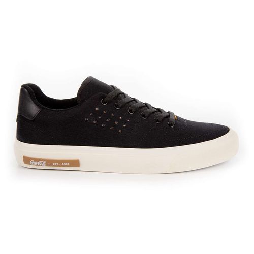 Tênis Coca-Cola Shoes Indiana Preto