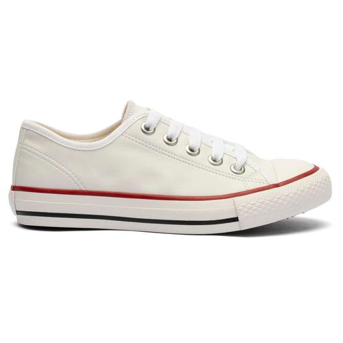 Tênis Street Basket Classic Branco Vermelho