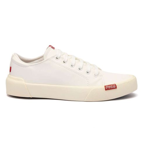 Tênis Coca-Cola Cambridge Town Branco Off Whit