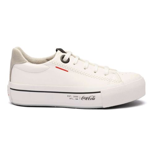 Tênis Coca-Cola Ice Platform Town Branco