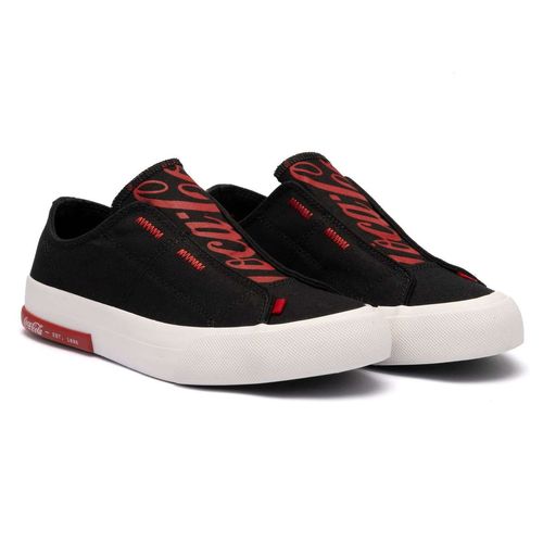 Tênis Coca-Cola Daytona Easy Preto Vermelho