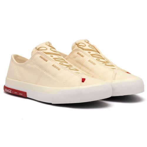 Tênis Coca-Cola Daytona Easy Off White